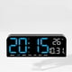 thumbnail image 2 of Reloj de pared digital LED con temperatura, fecha, 2 alarmas, cuenta regresiva y brillo ajustable Reloj de escritorio B, 2 of 3