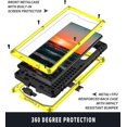 thumbnail image 4 of Funda compatible con Samsung Galaxy S22 Ultra 0.18 oz, cubierta protectora resistente militar a prueba de golpes, 4 of 4