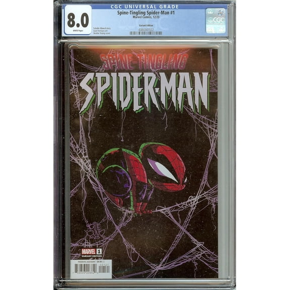 Spine-Tingling Spider-Man #1 CGC 8.0 Skottie Young BONUS COMICS SALE!!!