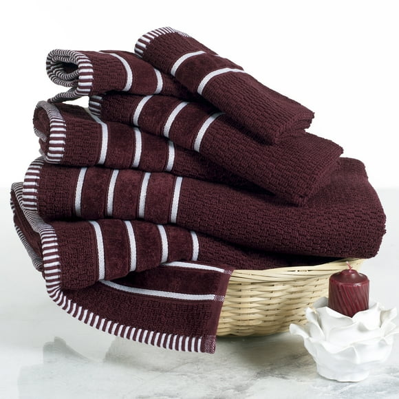 Burgundy Towels