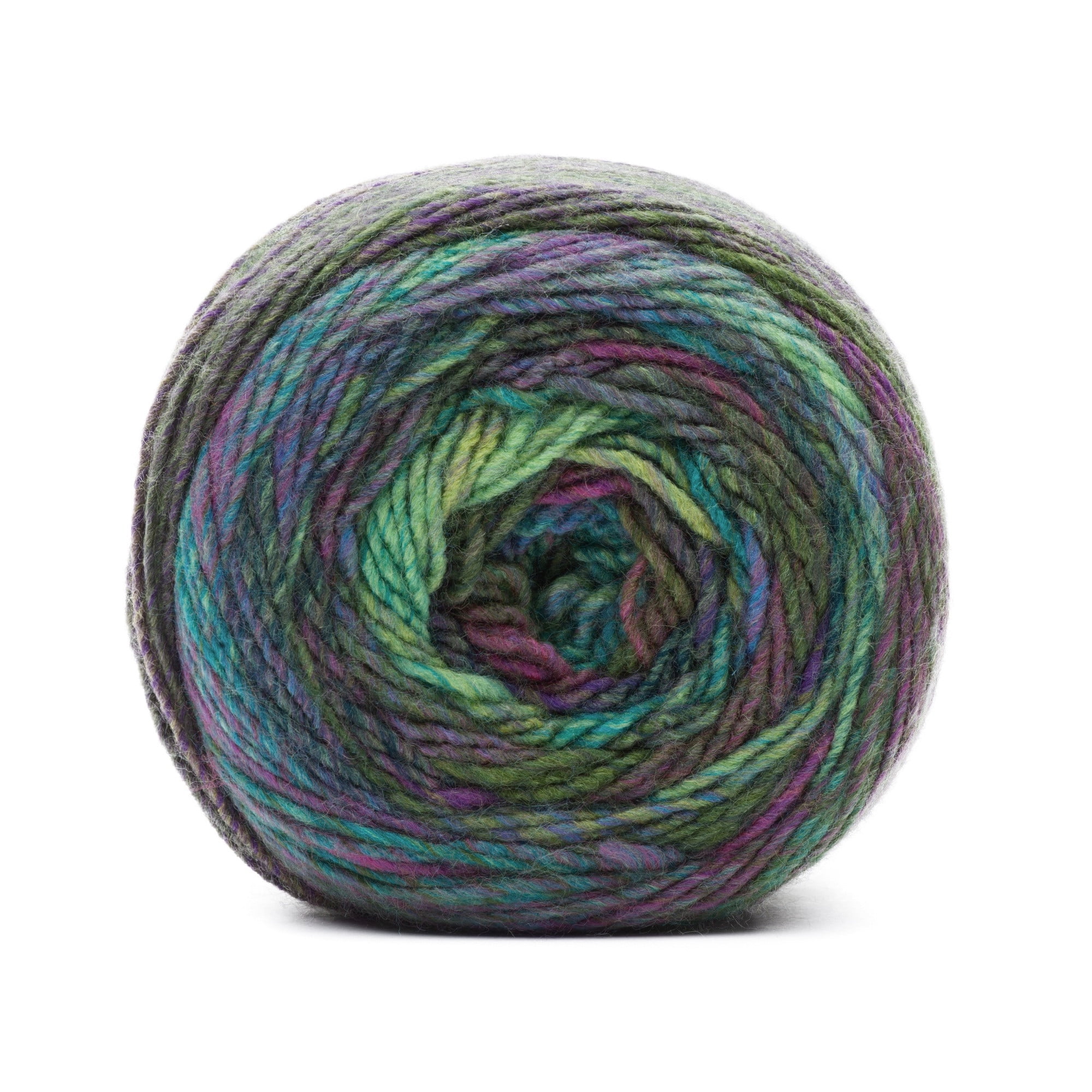 Red Heart® Roll with it melange™ #4 Worsted (Medium) Acrylique Fil, 5.29oz/150g 389 Yards Red Heart Roll with it melange fil