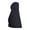 Black, variant on Women's Roll-Up Straw Sun Visor Wide Brim UV Protection Summer Hat, Foldable and Packable Bare Top Sun Hat, Adjustable Beach Cap for Outdoor Travel Golf Tennis Gardening Casual Apparel
