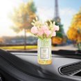 thumbnail image 1 of Feltree Mini Car Flower Vase Decor for Center Console, Stable Adhesive, Multifunctional Glass Ornament, Perfect Gift for Drivers and Car Enthusiasts, 1 of 7