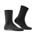 thumbnail image 3 of Men's Falke 16500 Homepad Slipper Sock w/ Anti Slip Sole (Asphalt Melange S), 3 of 4
