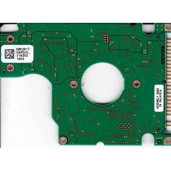 HTS548040M9AT00, PN 08K0846, 08K2817 H69545_, Hitachi 40GB IDE 2.5 PCB