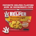 thumbnail image 2 of Hamburger Helper Pasta Cheeseburger Macaroni, 2 oz Microwave Cup, Shelf Stable (Dried), 2 of 6