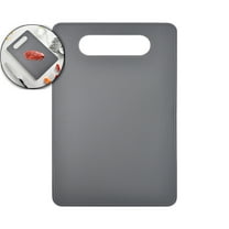 VQPeo Plastic Cutting Board Set, Small Chopping Boards for Kitchen, Color Coded Boards Pads for Meat Vegetable Fruit, Easy Grip Handle, Space Saving