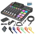 thumbnail image 1 of RODE RODECaster Pro II + Carte Mémoire Micro SD 64 Go + Attaches de Câble + XLR 10 Pieds + Plus (Ensemble), 1 of 8