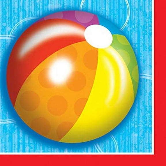 Summer 'Water Fun' Small Napkins (18ct)