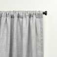 thumbnail image 3 of TOWN & COUNTRY BASICS Sohome Blake Modern Textured Sheer Curtains, Light Filtering Opacity, Hidden Tab Top, 2-Pack Set, 54x84, Grey, 3 of 10