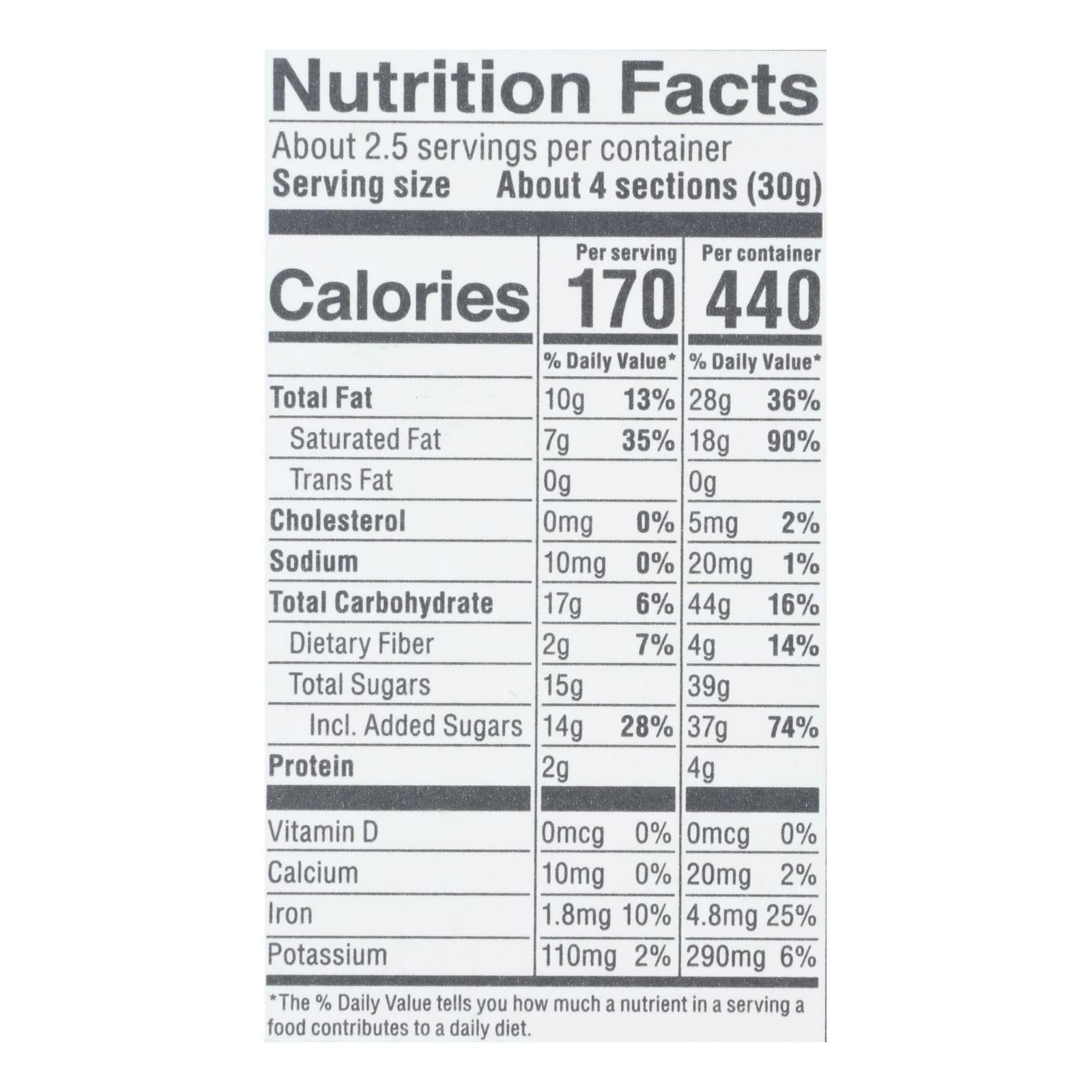 Alter Eco Dark Chocolate Coconut Toffee Organic 2.82 oz (Pack Of 12)