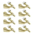 thumbnail image 2 of Litepak Hinge Pin Door Stop Heavy Duty Guard Adjustable Door Saver (8 Pack, Polished Brass), 2 of 3