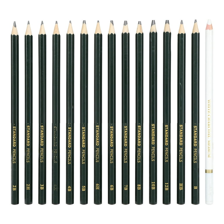 15PCS Drawing Pencils Sketch Set & color pencil drawing, Sketch Pencil