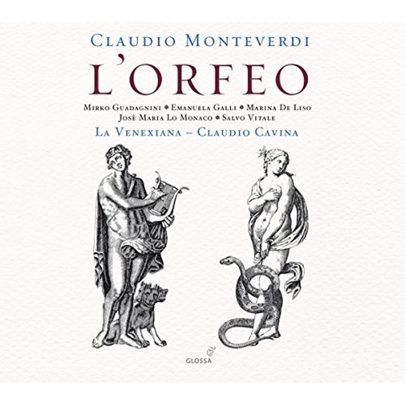 Monteverdi / Guadagnini / Galli / Monaco / Vitale - Claudio Monteverdi: L'Orfeo - Music & Performance - CD