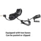 thumbnail image 4 of Sidaley 2.5mm Car Audio Microphone Jack Plug Black Wired Mini Replacement Accessories Vehicular Mic Cable with Voice Frequency Gear Auto Type3 NO3, 4 of 6