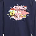 thumbnail image 3 of SpongeBob SquarePants  - Spongebob Patrick Candy Canes  - Toddler & Youth Long Sleeve Graphic T-Shirt, 3 of 6