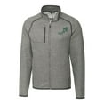 thumbnail image 2 of Men's Cutter & Buck Heather Gray NDSU Bison Vintage Mainsail Sweater-Knit Raglan  Full-Zip Jacket, 2 of 3