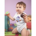 thumbnail image 2 of Cute Bird Riding Airplane  Bodysuit Infant -Image by Shutterstock,  24 Months, 2 of 4