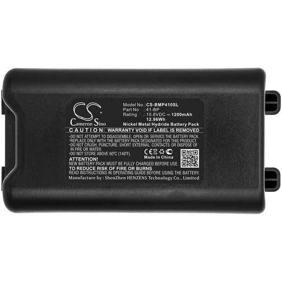 1200mAh Brady 41-BP Battery for BMP61 BMP41