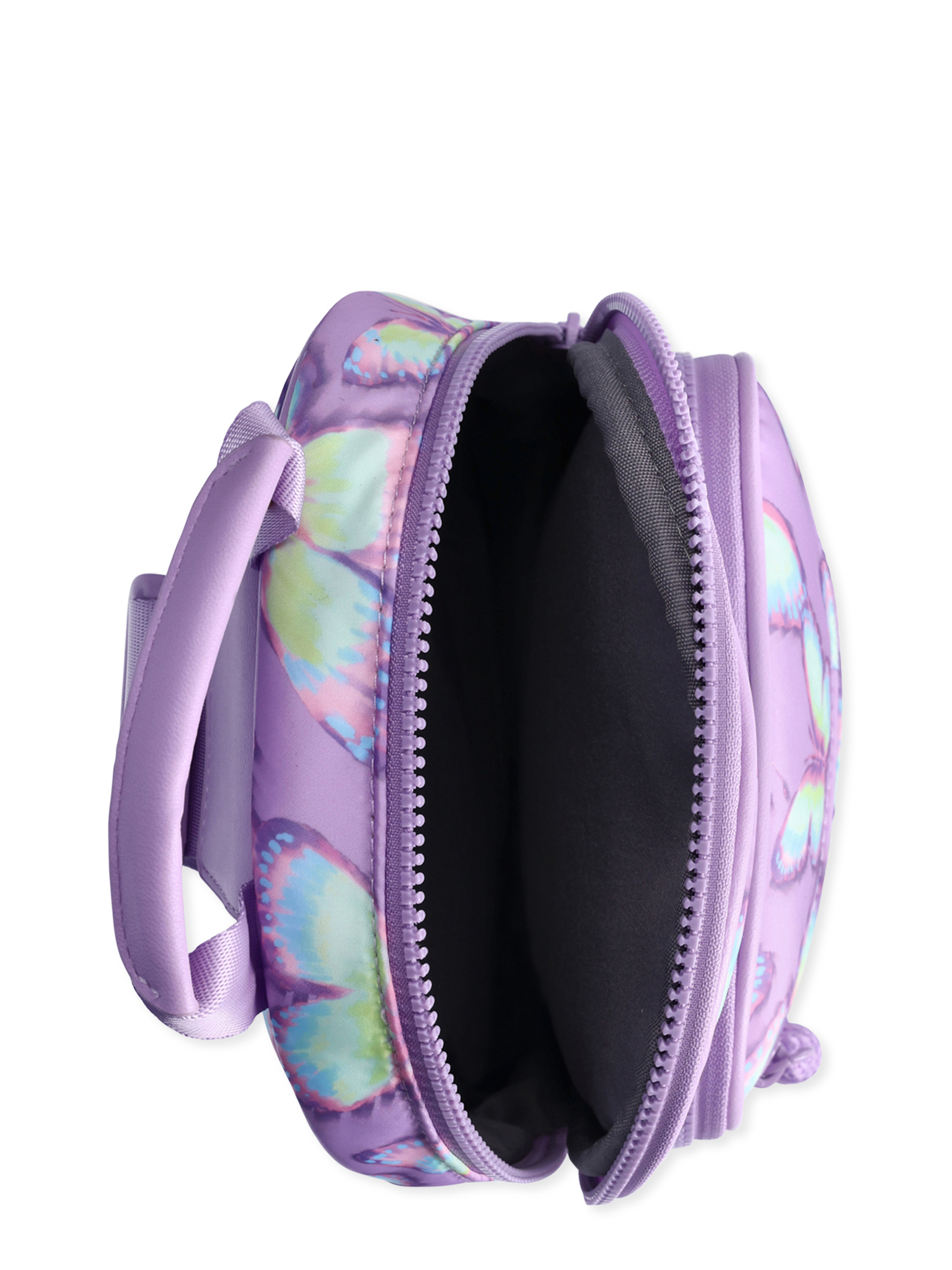 No Boundaries Women's Hands-Free Sling Bag, Lavender Butterfly - image 5 of 6