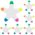 thumbnail image 2 of Chisel Tip Highlighters Set, Star Shaped Fluorescent Pens for Note Taking, Document Highlighting for office And Office, Colorful Markers, Smooth Writing, Highlighter * 5 Pcs, 2 of 5