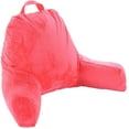 thumbnail image 2 of Cheer Collection Backrest Reading Pillow - Plush Fiber Filled TV and Gaming Pillow with Armrest, 2 of 5