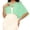 Mint Green, variant on Gaukiv Womens Pearl Button Cape Shawls Sheer Chiffon Evening Wraps Draped Shoulder Cover Ups Elegant Flowy Silhouette Watermelon Red