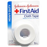 Red Cross First Aid Cloth Tape, Heavy-Duty, 1"-10 yds.