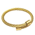 thumbnail image 1 of Joyería de moda Cable Alambre Retro Antiguo Brazalete Elegante Hermoso MFZFUKR CPB-wsh189-3, 1 of 5