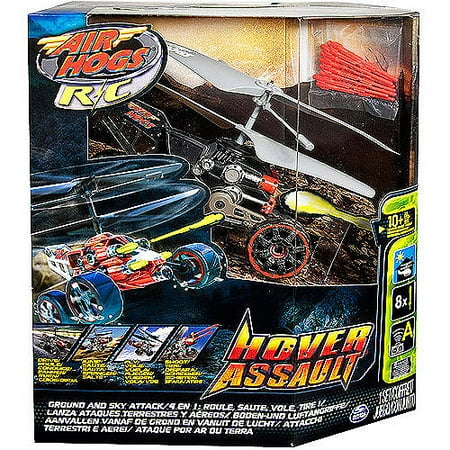 Air Hogs Hover Assault Radio-Controlled Helicopter, Black