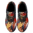 thumbnail image 2 of American flag Nurse Shoes Sneakers for Women Men Black Size 5, 2 of 7