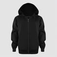 thumbnail image 2 of zuwimk Toddler Fleece Jacket - Weather Resistant Polar Fleece Lined Full Zip Boys Winter Coat - Cozy Hooded Kids Winter Jacket(5-6 Years,Black), 2 of 8