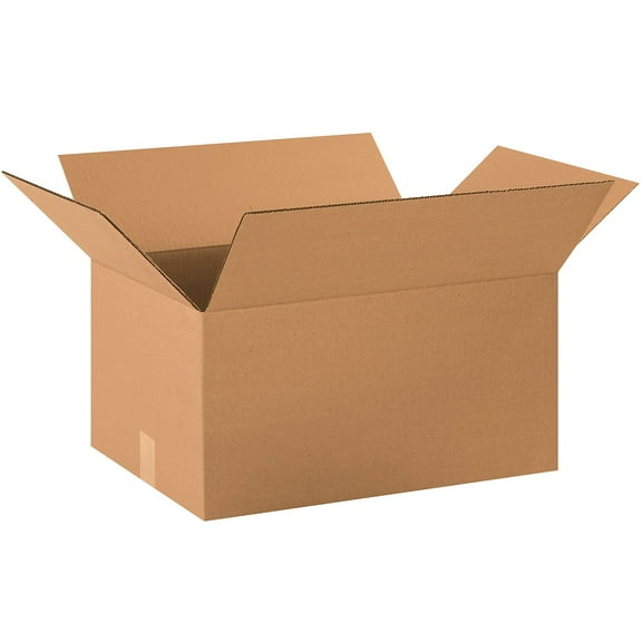 Partners Brand Corrugated Boxes 22" x 16" x 12" Kraft 20/Bundle (221612)