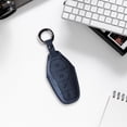 thumbnail image 6 of yotijar Car Key Fob Cover Suede Smart Key Protector for Byd Plus Atto 3 Dolphin Navy Blue, 6 of 8
