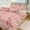 chudan-3, variant on Duvet Cover Queen Size Flamingo 3 Pcs Duvet Cover Set Bedding Sets Queen Soft Breathable