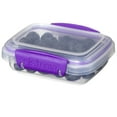 thumbnail image 1 of Sistema Klip It Portable 6.7oz Food Storage Container Snack Bento Lunch Box, 1 of 7