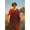thumbnail image 3 of John William Godward 11x14 Black Modern Framed Museum Art Print Titled - Appointment (1903), 3 of 5