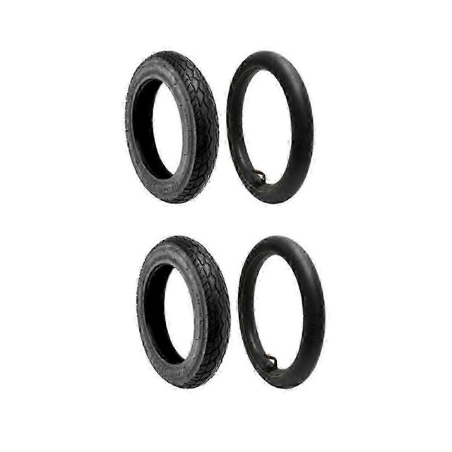 2 Set 12 1/2x2 1/4 Battery Car Tire 57-203 Electric Wheelchair Inner and Outer Tire 62-203 Pneumatic Tire