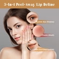 thumbnail image 4 of El delineador de labios despegable Eelhope delinea la forma de los labios y revela el color de los labios, delineador de labios despegable duradero, resistente al agua y que no se decolora.,2 pcs, 4 of 6