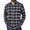 Grey Checkered, variant on COOFANDY Mens Flannel Shirts Long Sleeve Plaid Button Down Shirts Casual Cotton Shirts