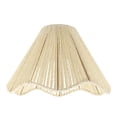 thumbnail image 1 of Pantalla de lámpara de techo estilo bohemio, cubierta para lámpara de bricolaje, accesorios de iluminación a prueba de polvo, decoración rústica Beige, 1 of 8