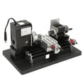 thumbnail image 1 of Mini Torno de Metal de 24 W, Herramienta de Torno de Alta Precisión Con Motor de 20000 RPM, Escala de Precisión de 0,02 mm Para Acrílico Plástico de Metal Blando, Caja del, 1 of 7
