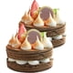thumbnail image 1 of Fake Cake Dummies Mini Cake Ornament for Store Display Family Customers Pu Coffee Display Model 2Pcs, 1 of 4