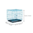 thumbnail image 3 of Cage de Transport pour Chats Cage de Transport en Métal Cage de Voyage Cage Portable pour Chat Cage de Rangement pour Chat, 3 of 8
