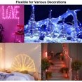 thumbnail image 3 of Luces de hadas coloridas, luces de hadas cambiantes multicolores Luces de hadas plateadas para interiores Dormitorio Fiesta de Navidad al aire libre Jardín, 3 of 5
