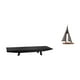 thumbnail image 1 of Bandeja para servir,Bandeja para servir frutas,centro de mesa con almacenamiento,Bandeja rectangular de madera para servir comida,Escultura de velero,Estatua de velero Decoración de velero, 1 of 8