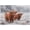 500 PCS, variant on 500 Piece Jigsaw Puzzle, Highland Cattle in Winter Scenic Mountain Farm Snowy Landscape, Relaxing Home Wall Decoration Puzzle, 20.5" x 15"