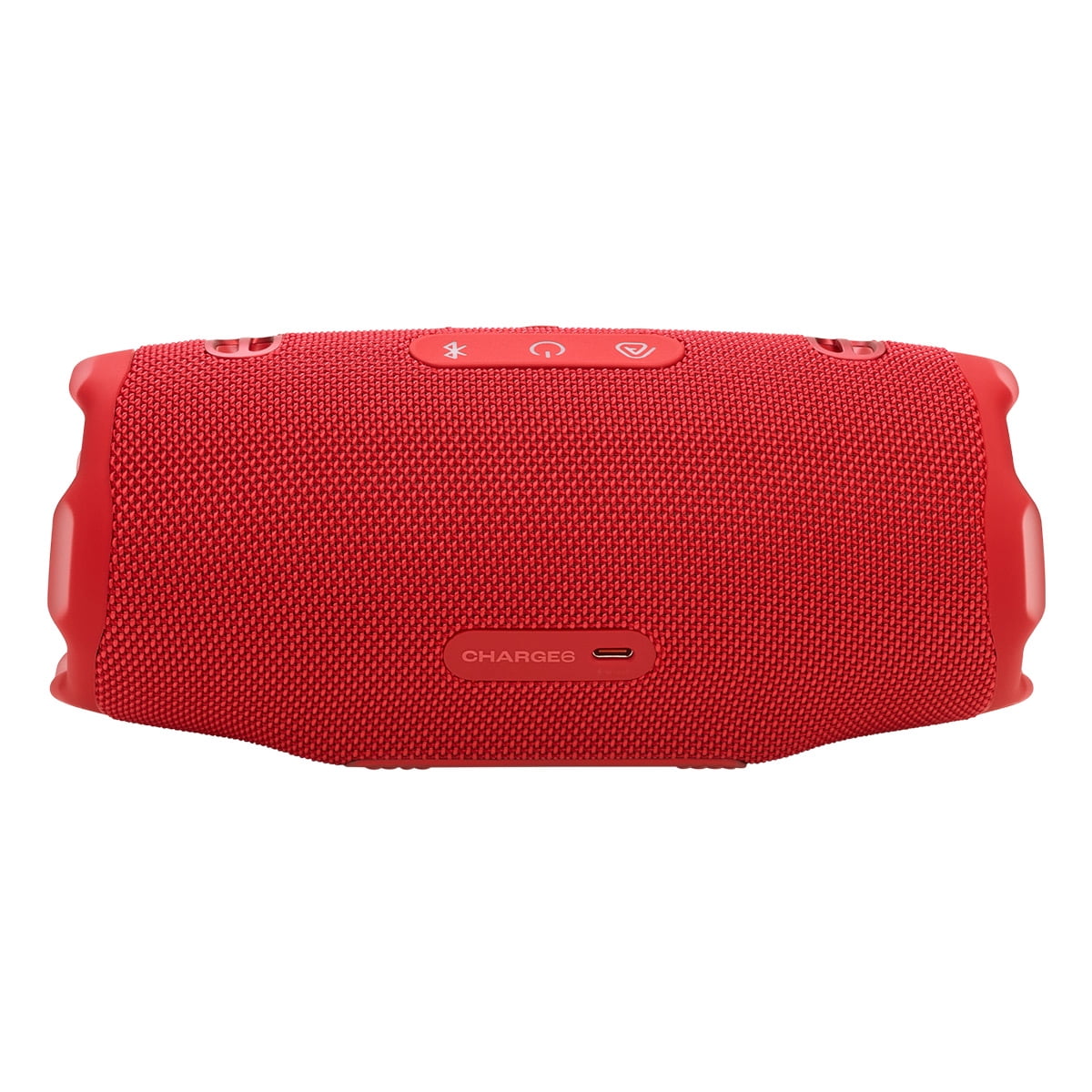JBL Charge 6 Waterproof Portable Speaker Bundle with gSport Silicone Sleeve (RED)