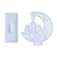 thumbnail image 1 of Techinal Crystal Epoxy Resin Mold Castle Ghost Desktop Decorations Silicone Mould DIY Crafts Ornaments Making Tools, 1 of 13