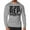 Grey, variant on One More Rep Lightweight Long Sleeve Hooded T-Shirt for Men – Athletic Workout Hoodie, Funny Gym Shirt, Men's Fitness Apparel